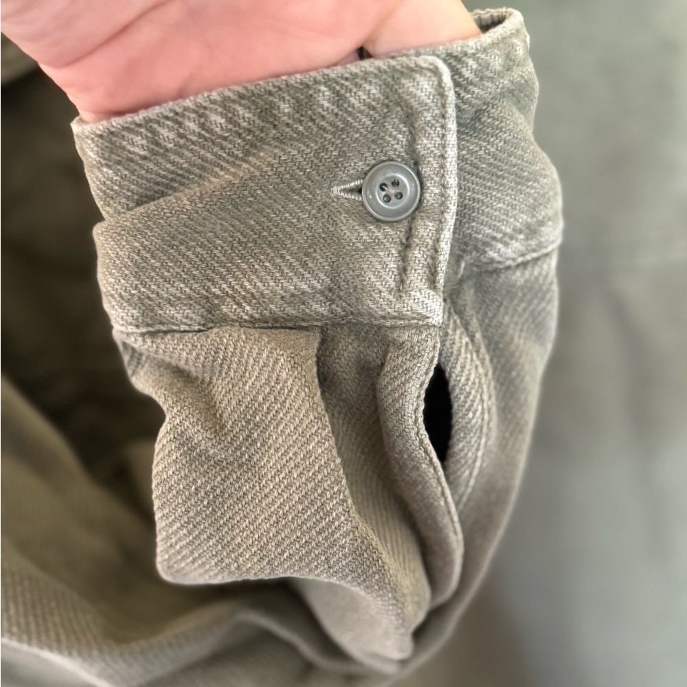 American Eagle Textured Solid Flannel Shirt, Size XL - Picture 5 of 8